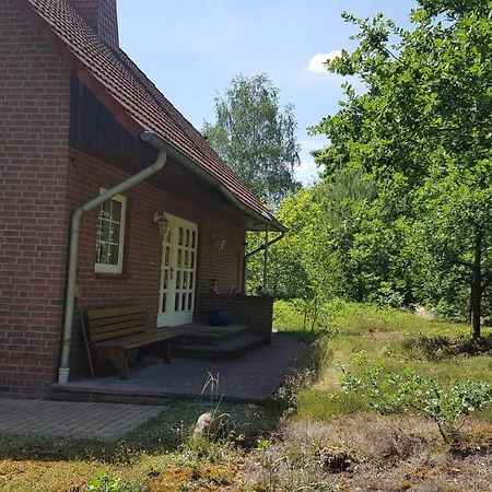 Ferienhaus Am Waldrand Stedden Villa Esterno foto