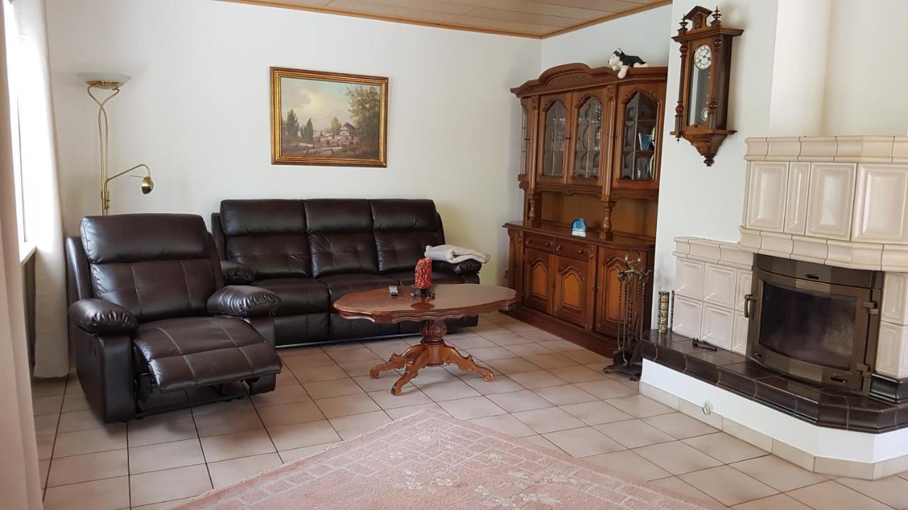 Ferienhaus Am Waldrand Stedden Villa Esterno foto