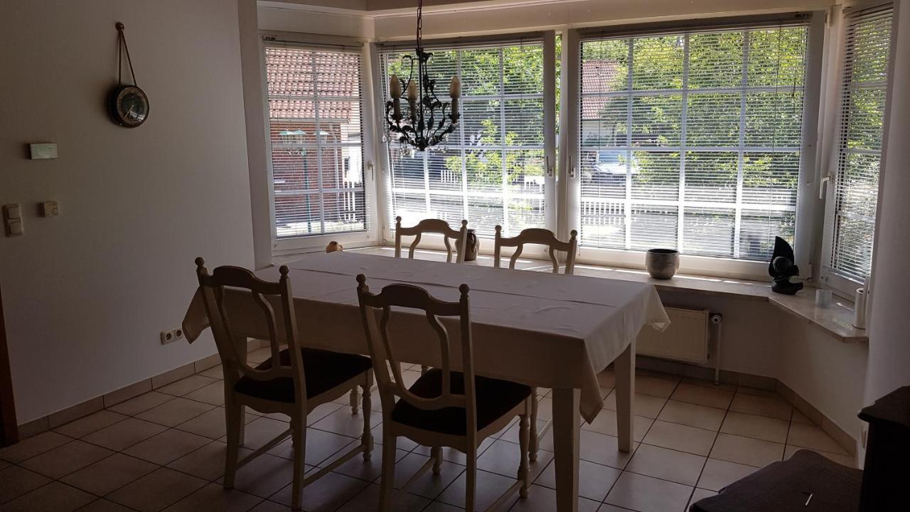 Ferienhaus Am Waldrand Stedden Villa Esterno foto
